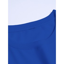 Men's Casual Short Sleeve T-Shirt with 