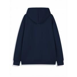 Men's Hooded Sweatshirt - All-Season Lightweight Pullover Hoodie, Light Grey/White Basketball Graphic, Regular Fit Casual Streetwear for Sports & Casual Attire, Basketball Hoodie, Durable Fabric