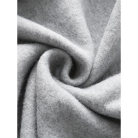 Men's Hooded Sweatshirt - All-Season Lightweight Pullover Hoodie, Light Grey/White Basketball Graphic, Regular Fit Casual Streetwear for Sports & Casual Attire, Basketball Hoodie, Durable Fabric