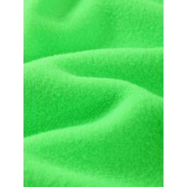 Vibrant Green Hooded Sweatshirt with Bold 