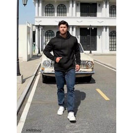 Vibrant Green Hooded Sweatshirt with Bold 