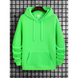 Vibrant Green Hooded Sweatshirt with Bold 