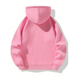 [Sporty Sweatshirts] 2pcs Sporty Comfortable Fleece-Lined Half-Zip Hooded Sweatshirts | Unisex Regular Fit Polyester Pullovers with Zippered Pockets for Gym, Casual & Lounge Wear, Machine Washable, Soft Knit Texture, Heather Grey & Black