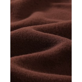 [Men's Cross Print Hooded Sweatshirt] Black Men's 