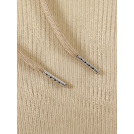 [Men's Cross Print Hooded Sweatshirt] Black Men's 