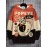 Men'S Popeye The Sailor Fresh Power 3D Print Hoodie - Casual Long Sleeve, Vibrant Orange & Black Graphic Pullover with 